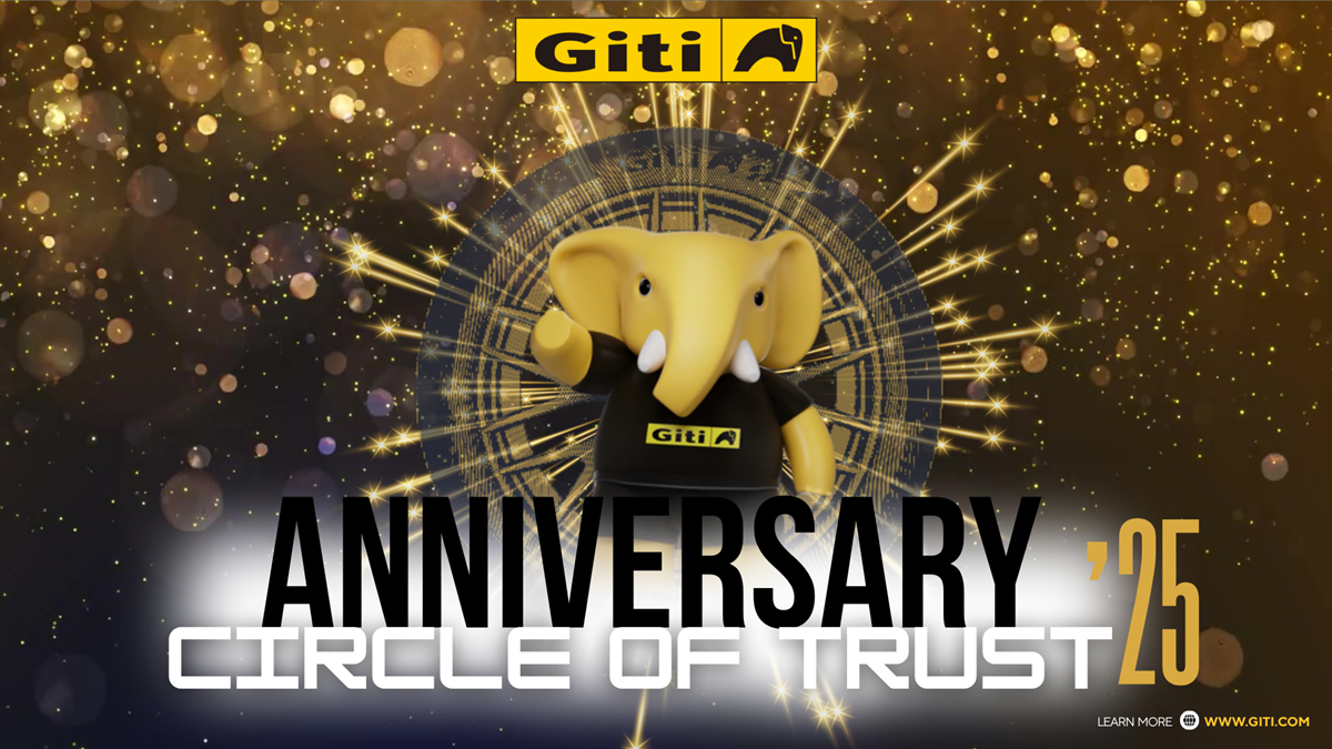 GITI CELEBRATES 2025 ANNIVERSARY WITH A GITI MERCHANDISE GIVEAWAY